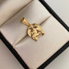 Dije Herradura de Caballo Oro amarillo 18k 0,95 Gr / 12,6 mm / 2,3 Cm