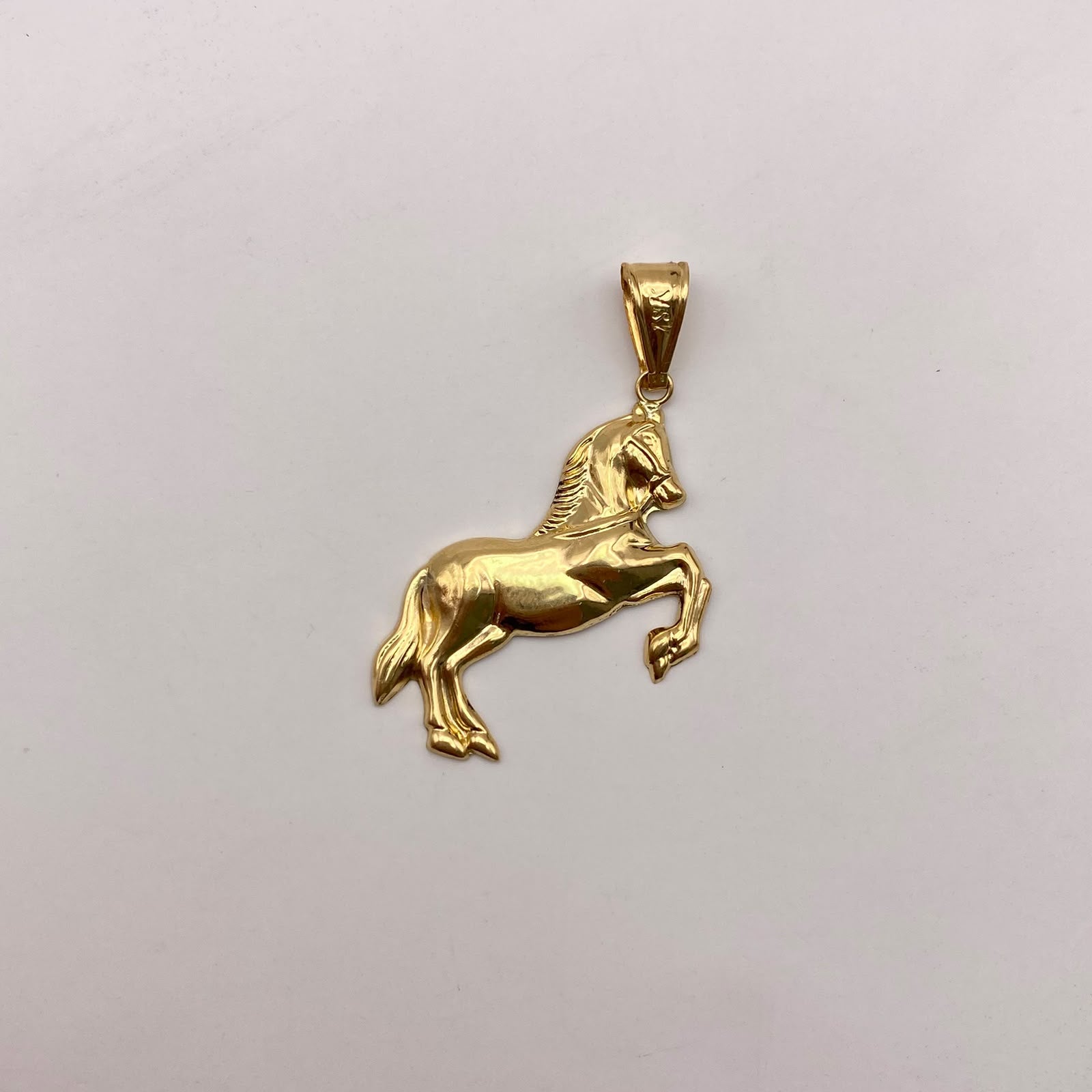 Dije caballo Oro amarillo 18k 1,9 Gr / 26,2 mm / 4,5 Cm