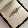 Candonga imperdibles Oro amarillo 18k 0,35 Gr / 0,8 Cm