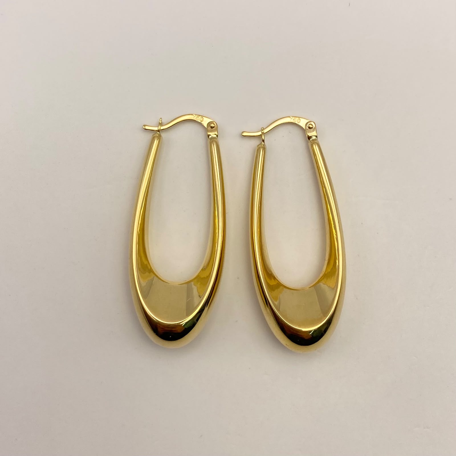 Candonga It inflada (joya) Oro amarillo 18k 4,87 Gr / 4 Cm