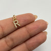Dije Letra R Casting Oro amarillo 0,50 Gr / 5,94 mm / 1 Cm
