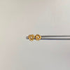 Topos Nudo Circon Oro amarillo 18k 0,7 Gr / 6,6 mm
