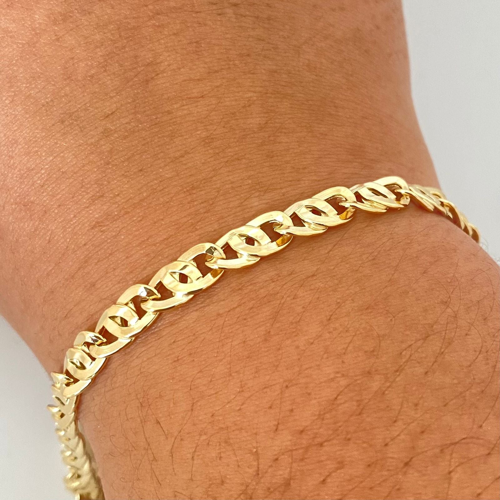 Pulso It gardenia Oro amarillo 18k +1 / 7,4 Gr / 5,75 mm / 21,5 Cm