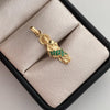 Dije San Judas silueta casting Oro amarillo 18k 1,75 Gr / 11,2 Cm
