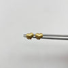 Topos Corazon lineas Oro amarillo 18k 0,6 Gr / 7 mm