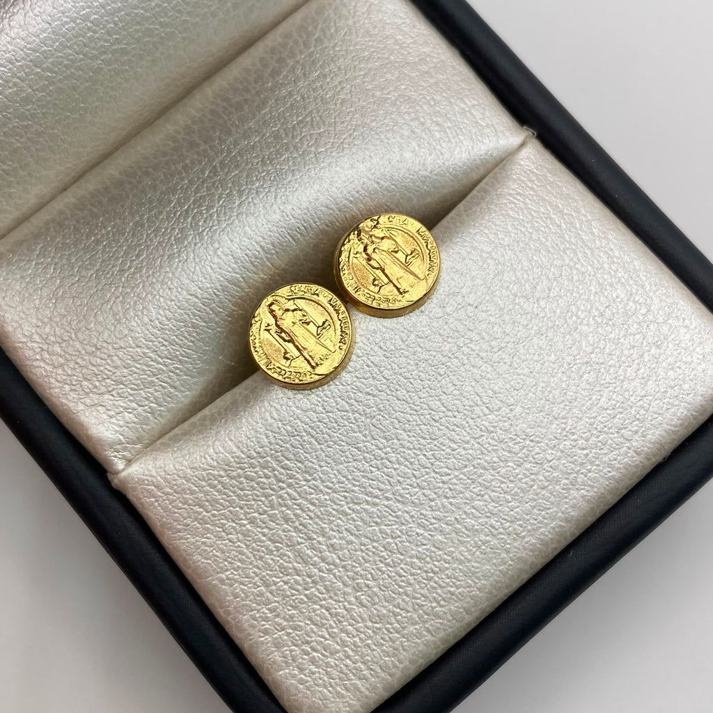 Topos San Benito Oro amarillo 18k 0,8 Gr / 8,3 mm