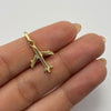 Dije Avion Oro amarillo 18k 1,25 Gr / 13,5 mm / 2,4 Cm