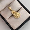 Dije Maria Auxiliadora silueta casting  Oro amarillo 18k 4,65 Gr / 11,9 Cm