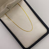Cadena It Mini china espejo Oro amarillo 18k +1 / 1,54 Gr / 1 mm / 45 Cm
