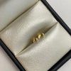 Topos media bola diamantado 3mm Oro amarillo 18k 0,4 Gr