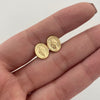 Topos Virgen Milagrosa Oro amarillo 18k 0,95 Gr / 8,9 mm