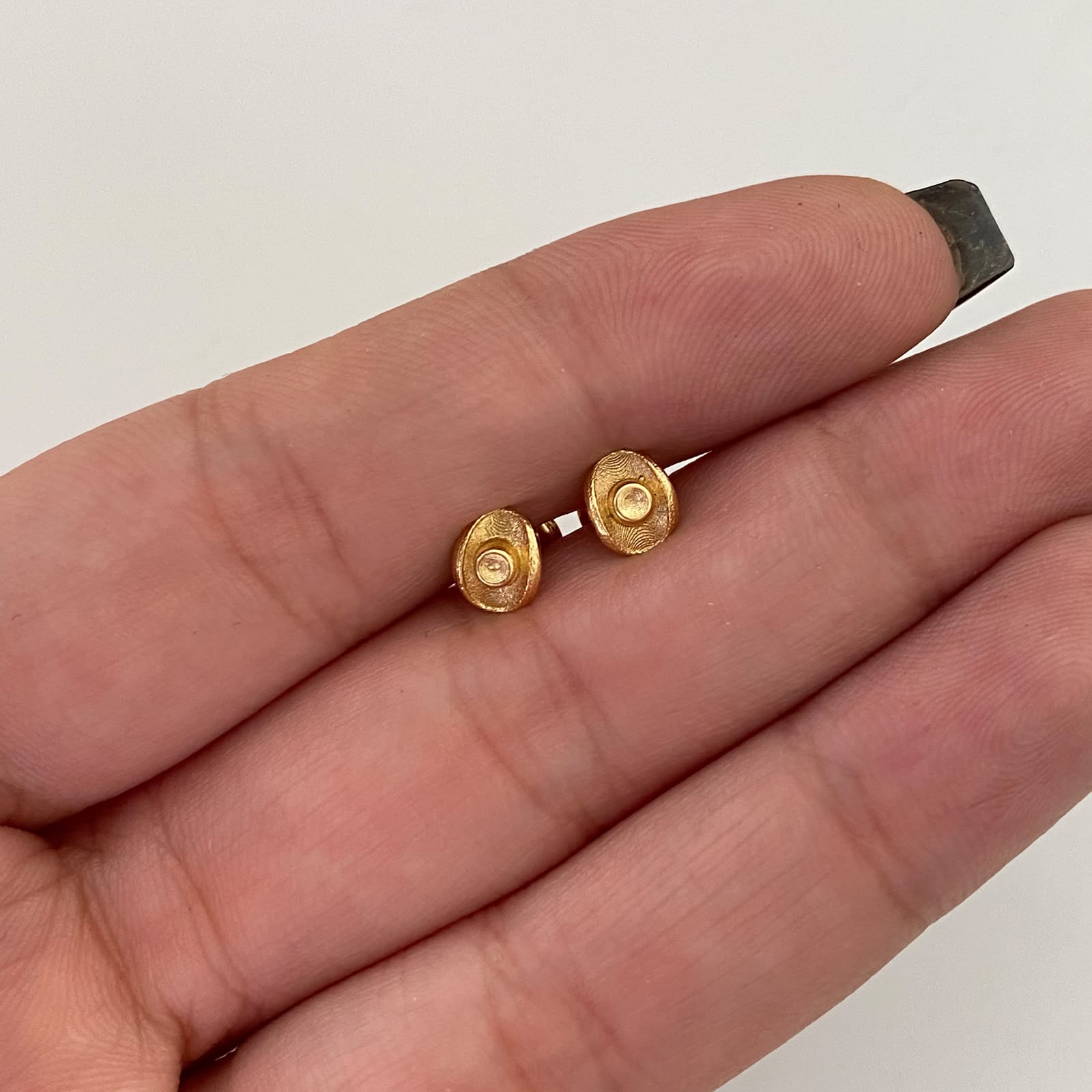 Topos Sombrero Oro amarillo 18k 0,9 Gr / 6,7 mm