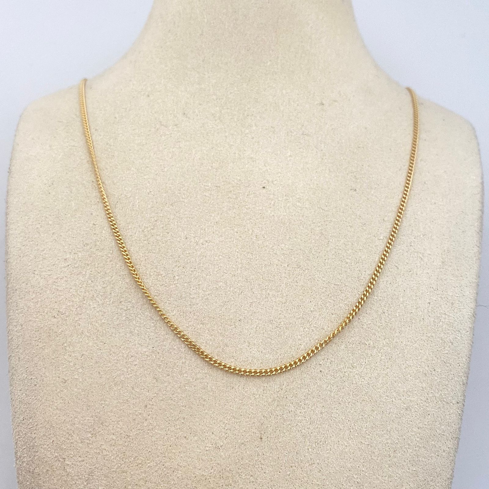 Cadena It mini cubana Oro amarillo 18k 1,95 Gr / 1,35 mm / 50 Cm