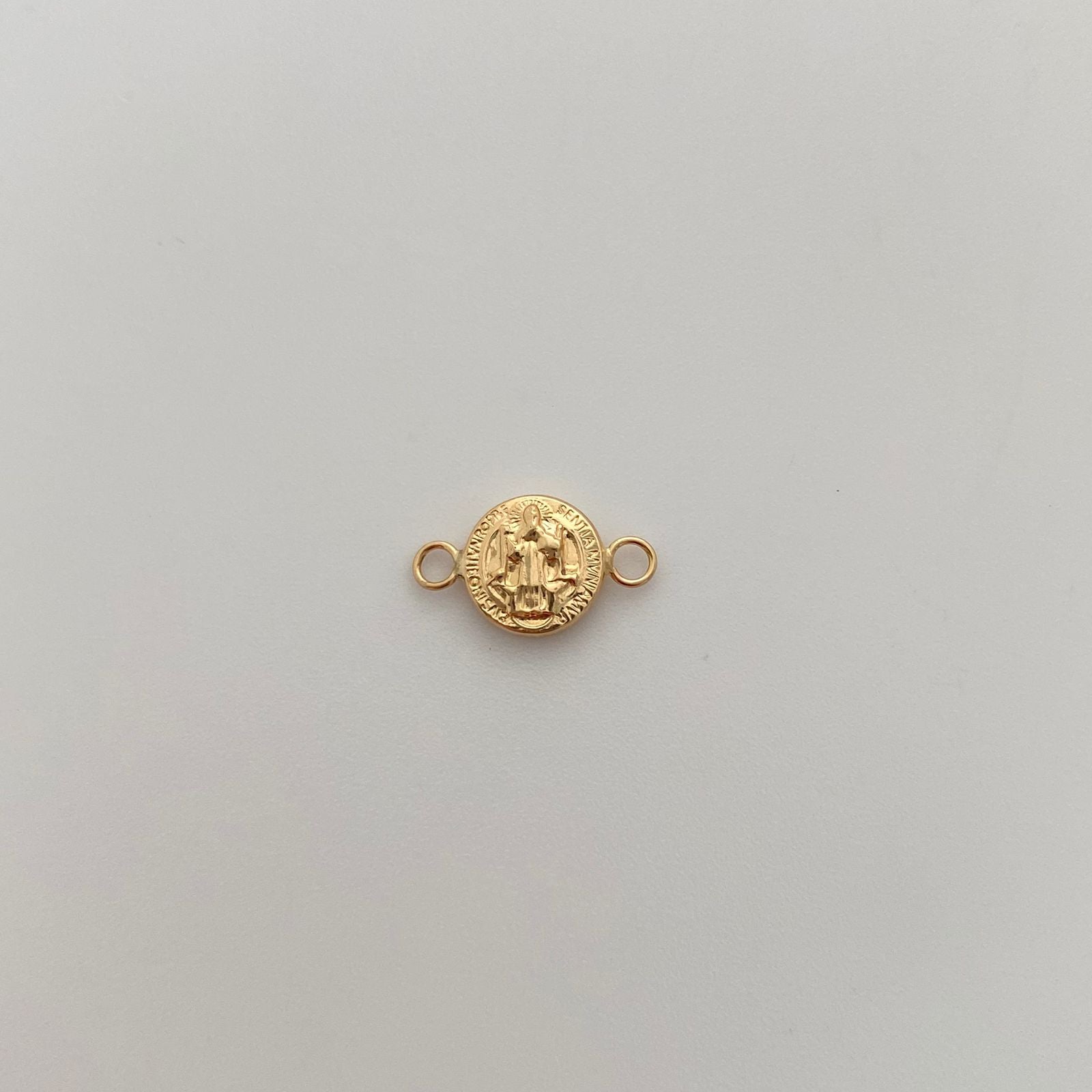 Herraje San benito Oro amarillo 18k 0,35 Gr / 1 Cm