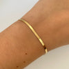Pulso It Espejo Oro amarillo 18k +2 / 2,3 Gr / 2,4 mm / 18,1 Cm