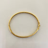 Aro sello con imperfecto  Oro amarillo 18k 11,25 Gr / 4,3 mm / 18 Cm
