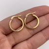 Candonga vs Oro amarillo 18k 1,37 Gr / 1,8 Cm