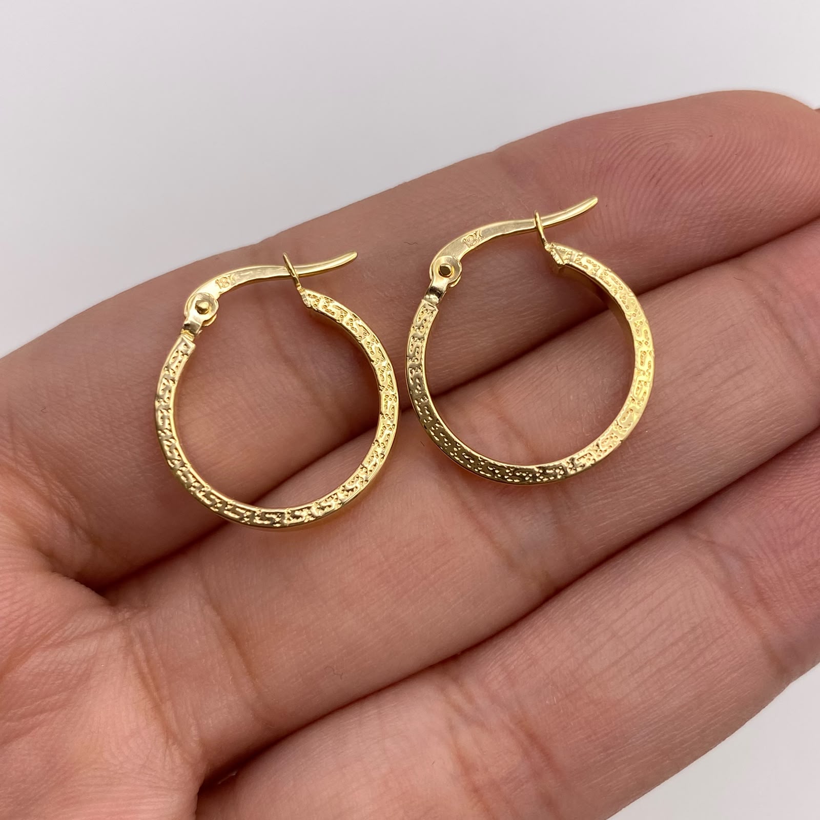 Candonga vs Oro amarillo 18k 1,37 Gr / 1,8 Cm