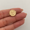 Herraje San Benito Oro amarillo 18k 0,5 Gr / 1,5 Cm
