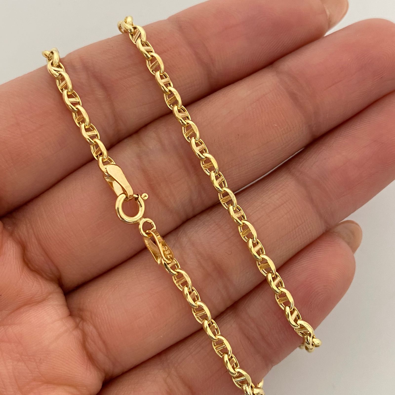 Cadena It Escalera Oro amarillo 18k 5,3 Gr / 3 mm / 60 Cm