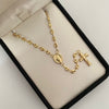 Rosario gc con virgen milagrosa  Oro amarillo 18k 7,05 Gr / 3,3 mm / 50 Cm Broche 0,40