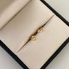 Topos Corazon Silueta Oro amarillo 18k 0,45 Gr / 5,3 mm
