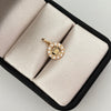 Dije corona rx casting Oro amarillo 18k 1,05 Gr / 1,8 Cm