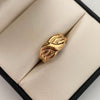 Anillo Ola  Oro amarillo 18k / Talla 7 / 1,9 Gr / 5 mm