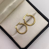 Candonga Lisa Oro amarillo 18k 1,48 Gr / 2,1 Cm