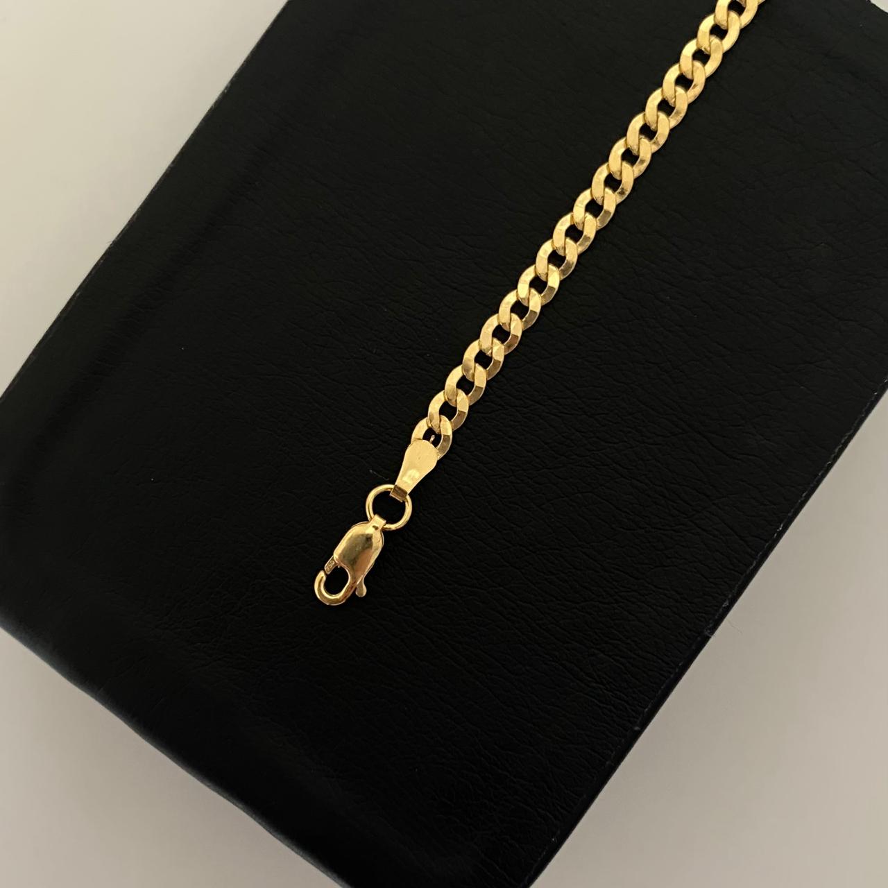 Pulso It cubano Oro amarillo 18k +1 / 2,8 Gr / 3,85 mm / 19,5 Cm