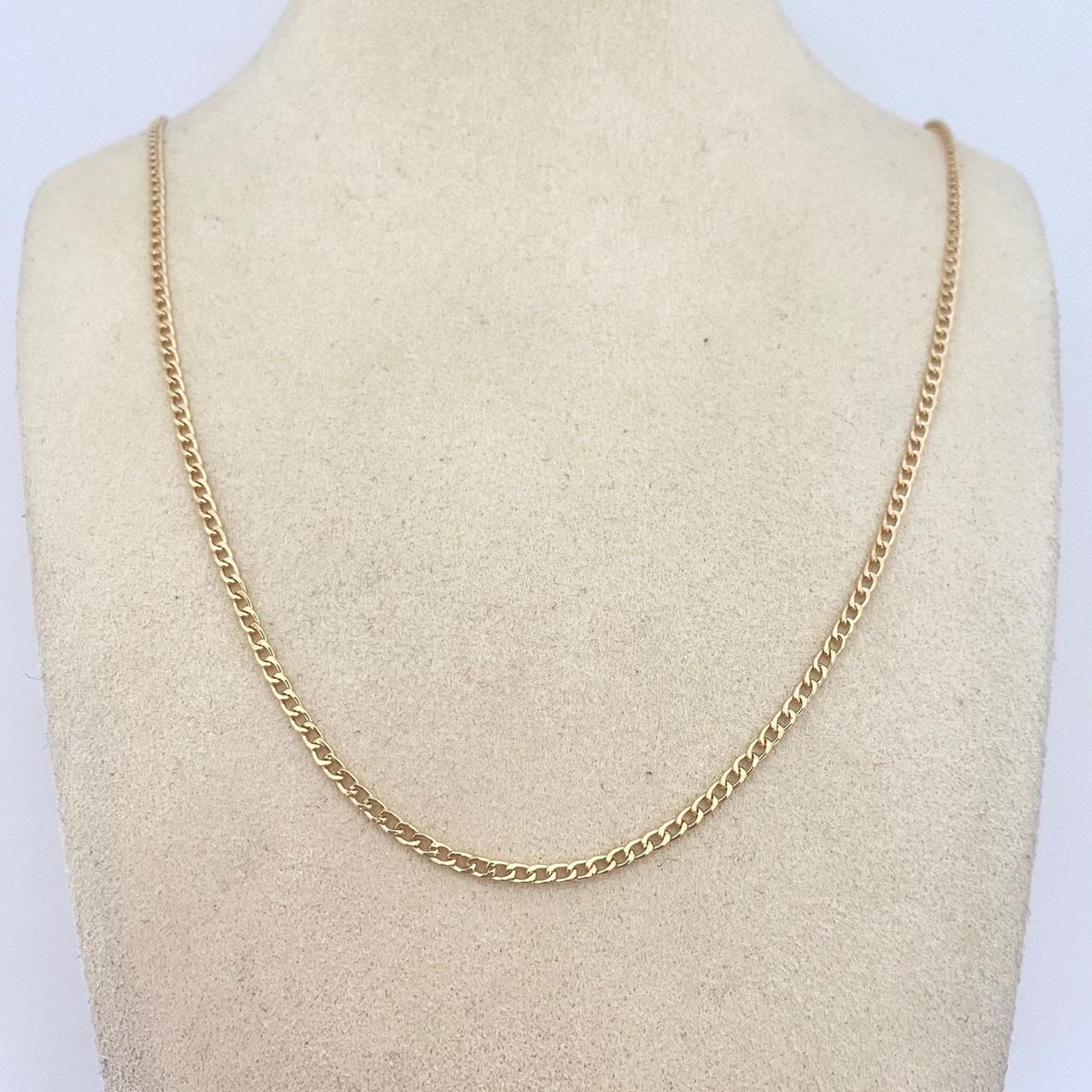 Cadena It cubana Oro amarillo 18k 2,40 Gr / 1,9 mm / 50 Cm