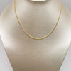 Cadena It Cubana Oro amarillo 18k 2,75 Gr / 2 mm / 60 Cm