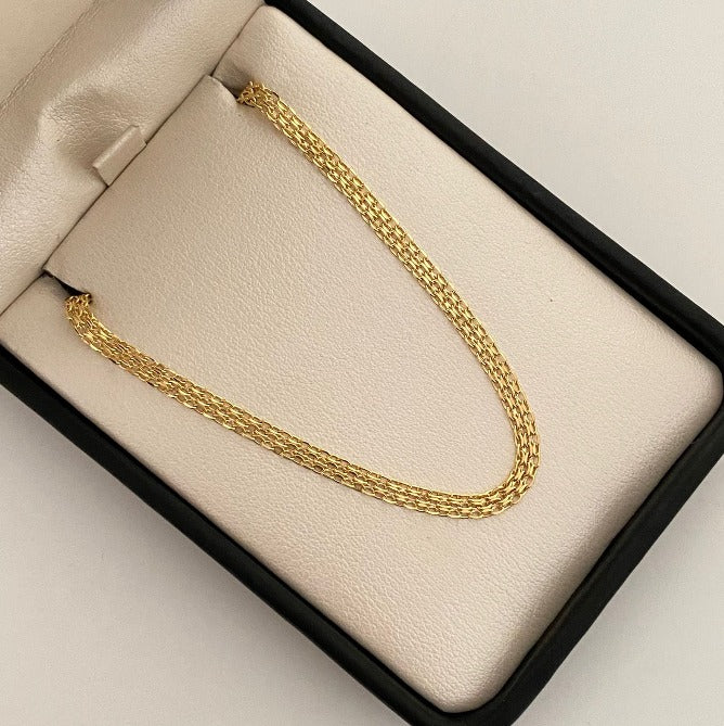 Cadena It China Oro amarillo 18k +1 / 5,5 Gr / 3,6 mm / 60 Cm