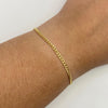 Pulso It Cubana Oro amarillo 18k 1,45 Gr / 2,4 mm / 18,8 Cm
