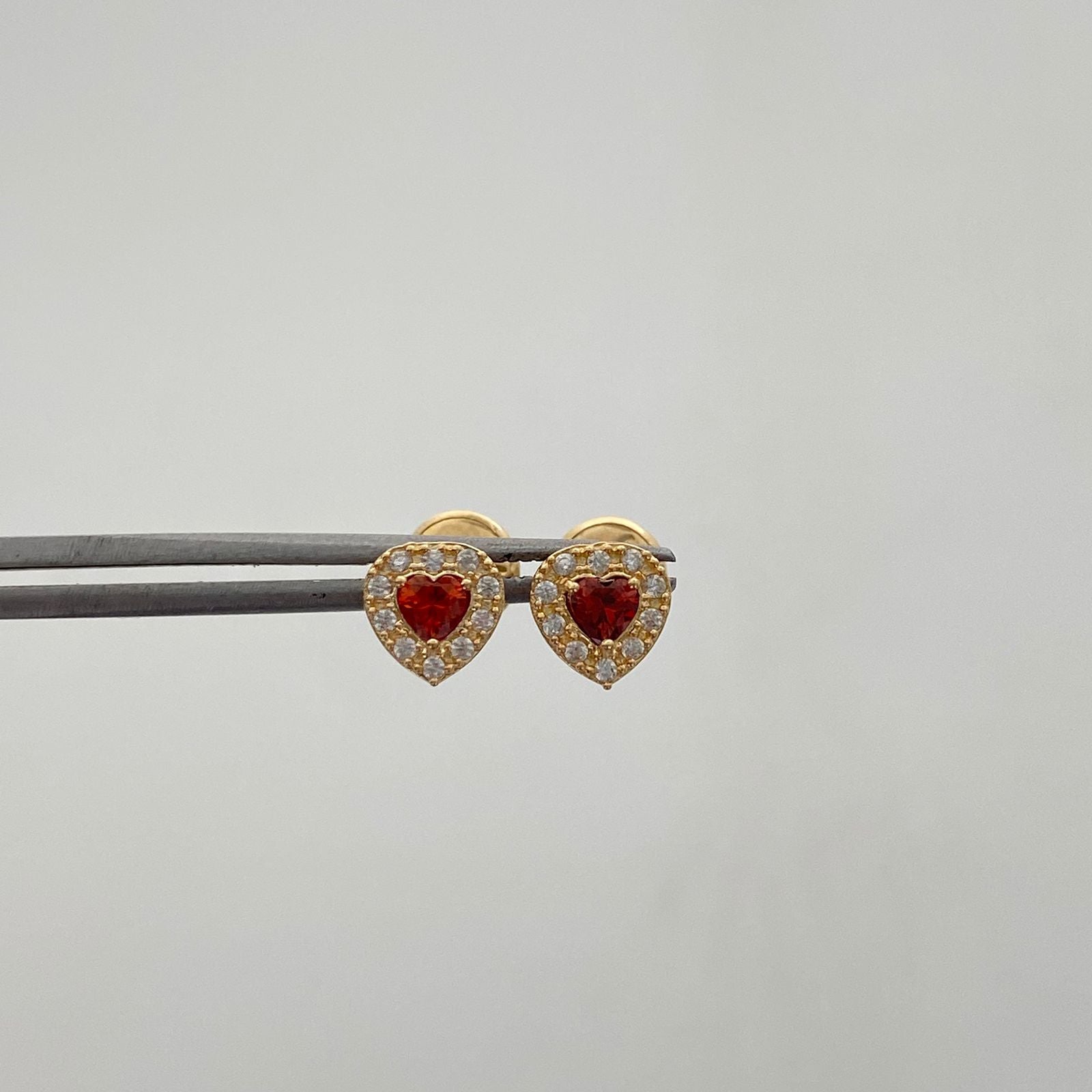 Topos Corazcon Casting Naranja Oro amarillo 18k 0,9 Gr / 6,2 mm