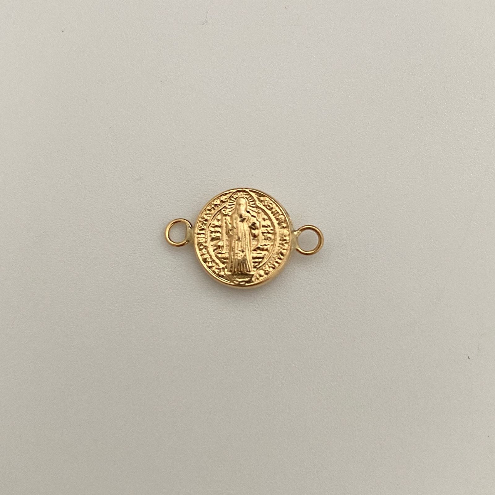 Herraje san benito Oro amarillo 18k 0,45 Gr / 1,5 Cm