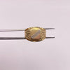 Anillo troquel Tres oros 18k / Talla 11 1/4 / 3,25 Gr / 4,98 mm