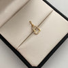 Dije Corazon casting blanco Oro amarillo 18k 0,65 Gr / 7,5 mm / 1,56 Cm