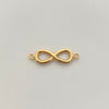 Herraje infinito  Oro amarillo 18k 0,95 Gr / 2,7 Cm