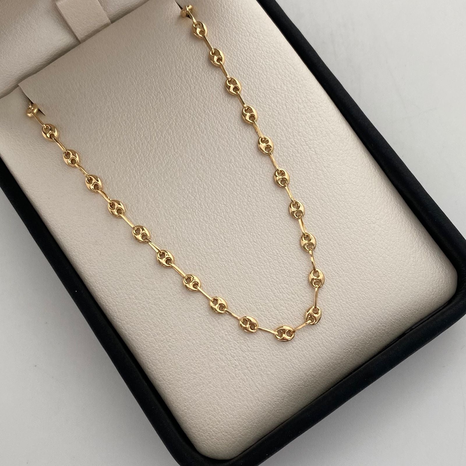 Pulso Baby Gc Liso Oro amarillo 18k 1,80 Gr / 3,3 mm / 16,4 Cm Broche 0,30