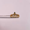 Anillo 15 Casting Blanco Oro amarillo 18k / Talla  61/4 / 2,5 Gr