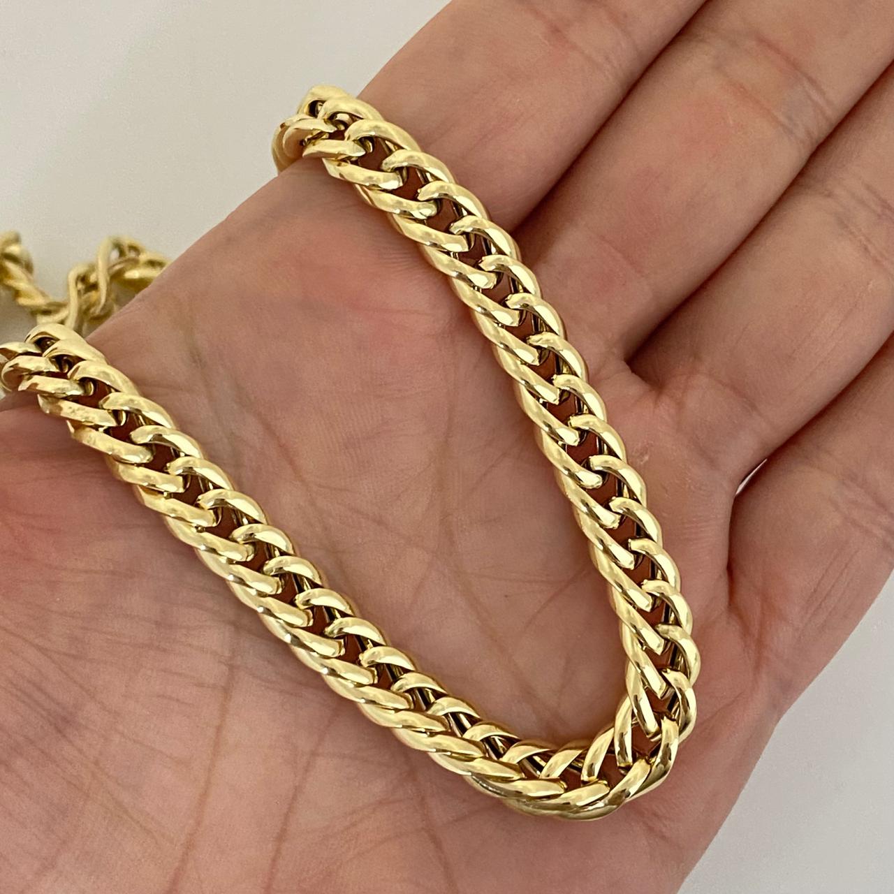 Cadena It cubana  Oro amarillo 18k +2 / 21,35 Gr / 7,2 mm / 60 Cm