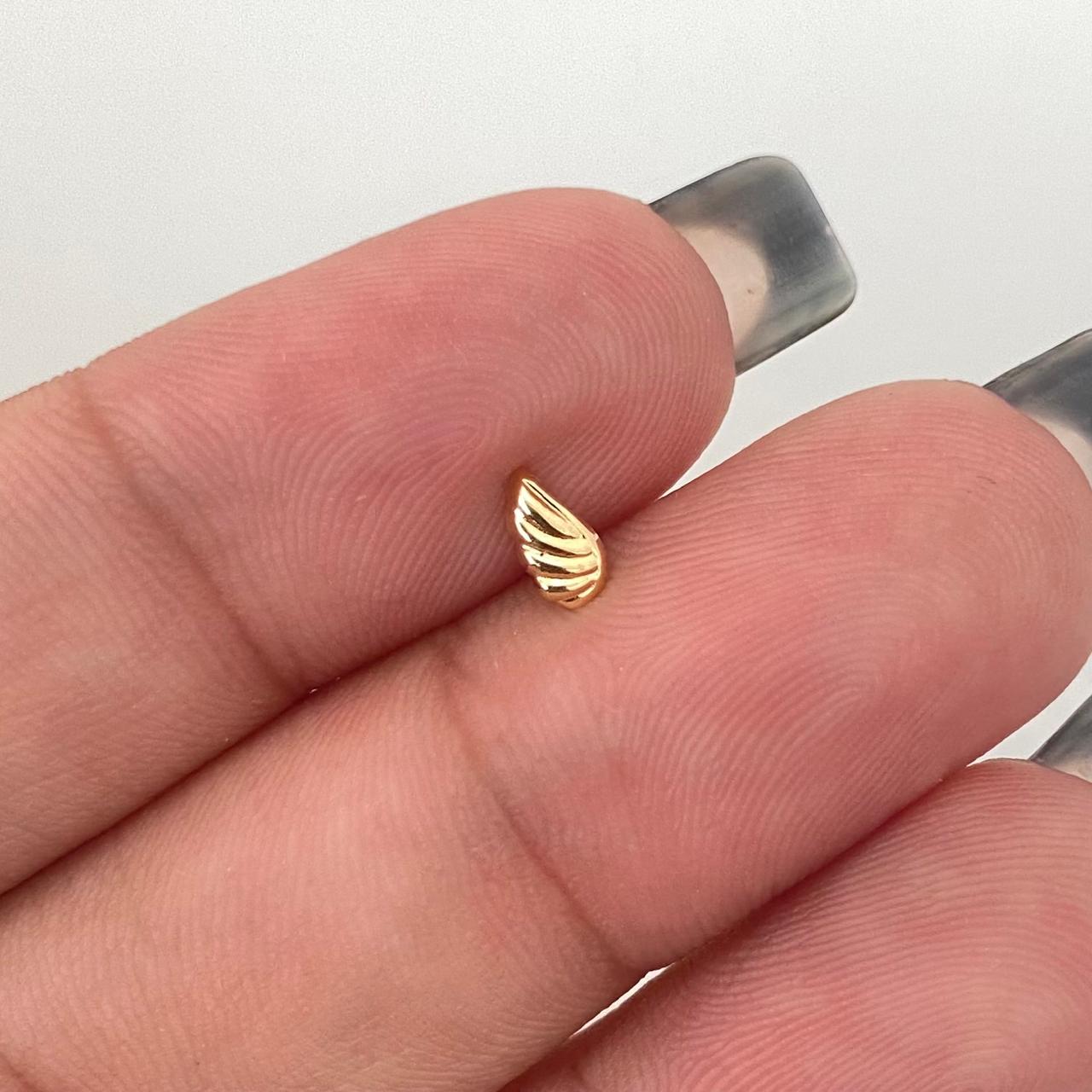 Topos mini ala Oro amarillo 18k 0,25 Gr / 3,2 mm