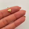 Dije Corazon Inflado Oro amarillo 18k 0,35 Gr / 7,8 mm / 1,3 Cm