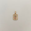 Dije Guadalupe Casting Oro amarillo 18k 2,15 Gr / 11,3 mm / 2 Cm