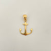 Dije ancla lisa Oro amarillo 18k 3,45 Gr / 4,0 Cm