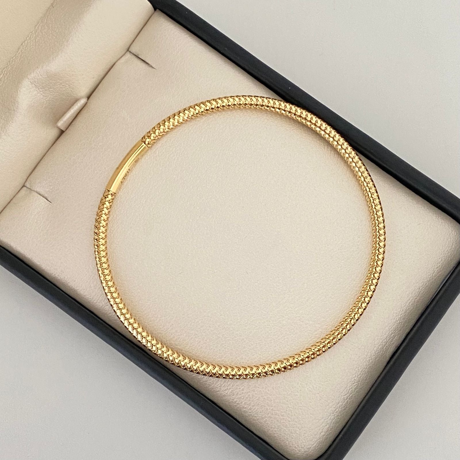 Aro It resorte Oro amarillo 18k +4 / 2,1 Gr / 18 Cm