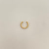 Piercing ear cuff entorchado ( joya ) Oro amarillo 18k 0,55 Gr