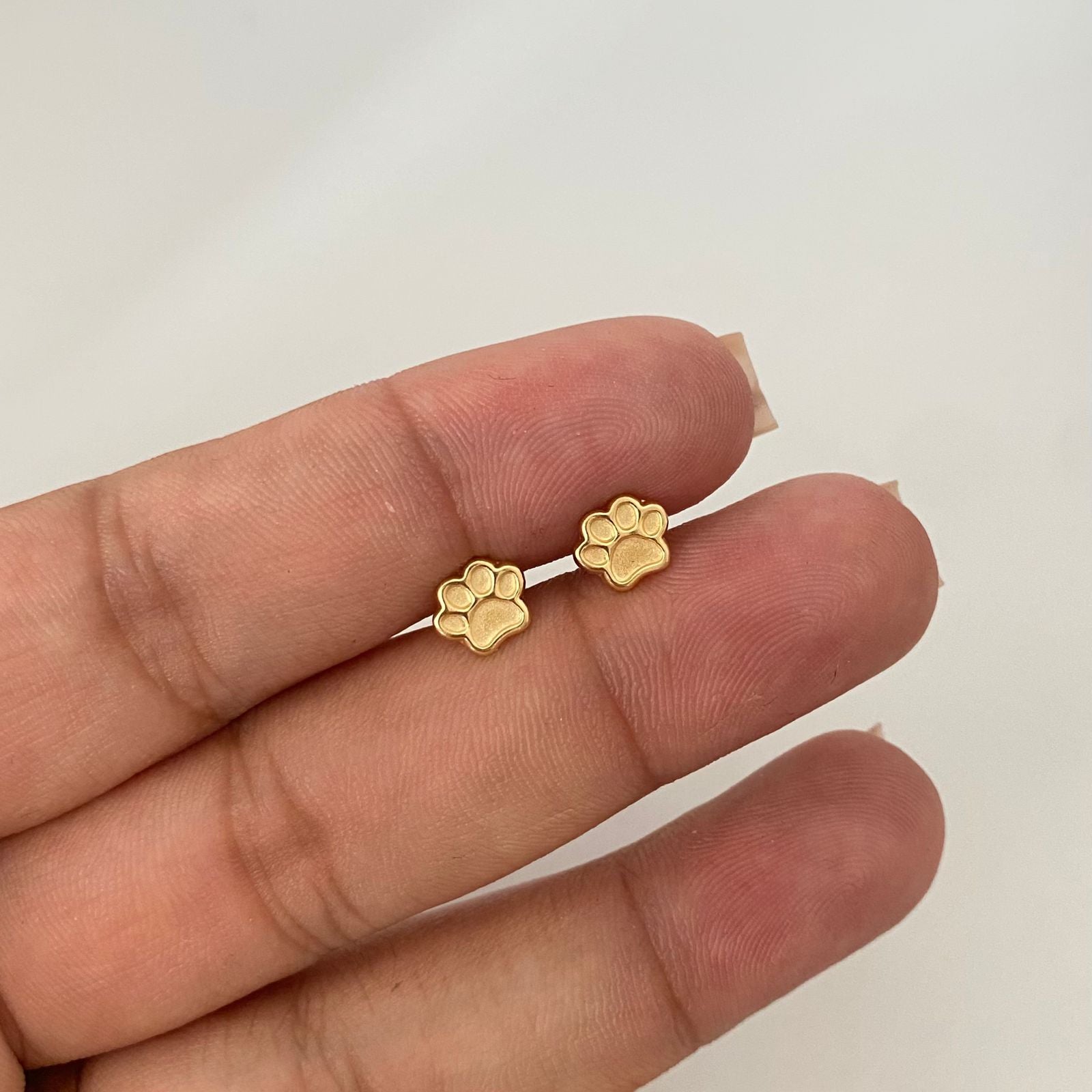 Topos huella Oro amarillo 18k 0,7 Gr / 6,75 mm