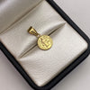 Dije San benito Oro amarillo 18k 0,55 Gr / 10,1 mm / 2 Cm